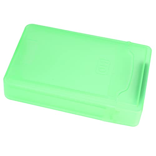Caja protectora para disco duro 3.5in ABS transparente verde miniatura 7