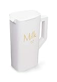 Fox Run Brands 9297 Milk Bag Pitcher, White