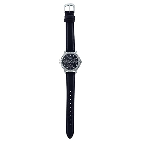 Image of Casio Sheen Sapphire Crystal Analog Black Dial Women SHE-3517L-1AUDF (SH266)