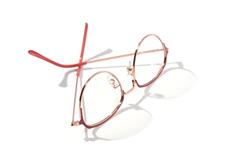 Image of Foster Grant Styles for Y.O.U. Los Angeles Blue Light Glasses For Women, Rose Gold, Lens Width: 52 mm