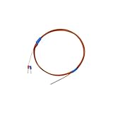 WRNT-035 K Type Thermocouple, Mini Waterproof Oilproof, Fine Wire Probe, 0-480℃, Industrial Temperature Sensor(T-2-15mm-1m-F)