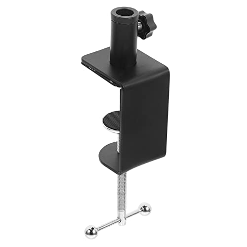 Toddmomy Desk Mount Clamp Aluminum Alloy Table Mount for Heavy Duty Equipment Desk Lamp Accessory