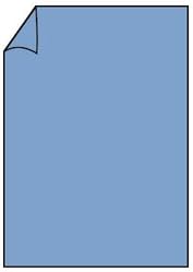 Briefkarte A4 220g d'blau ger.