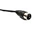 System-S S-Video Kabel 3 m Din 3 Pin Stecker zu Stecker Schwarz