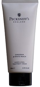 Pecksniffs Gardenia & White Peach Hand & Nail Treatment Cream 6.76 Fl.Oz. from England