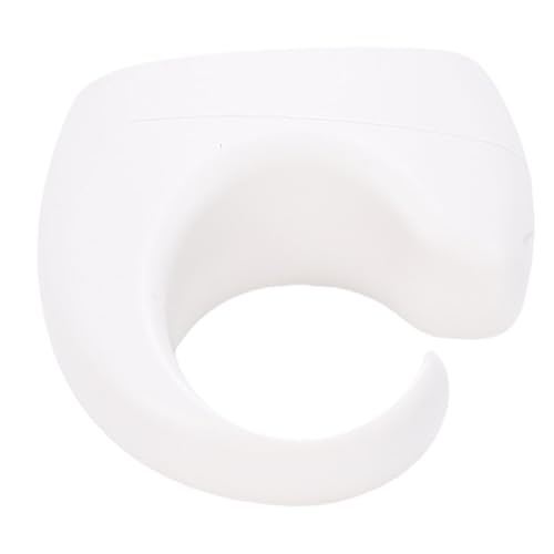 Anillo mando Bluetooth Fabater inalámbrico con estuche de carga para móvil blanco 6