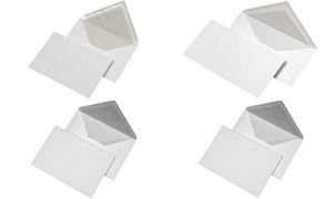 Preisvergleich Produktbild MAILmedia 232390 Briefumschlag, Seidenfutter, B6, weiß