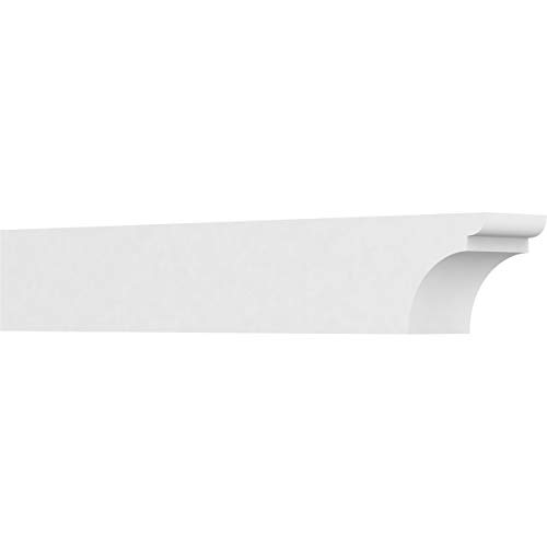 5"W x 6"H x 36"L Standard Yorktown Architectural Grade PVC Rafter Tail