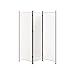Produktbild Beliani Paravent 3-teilig weiß 160 x 170 cm NARNI