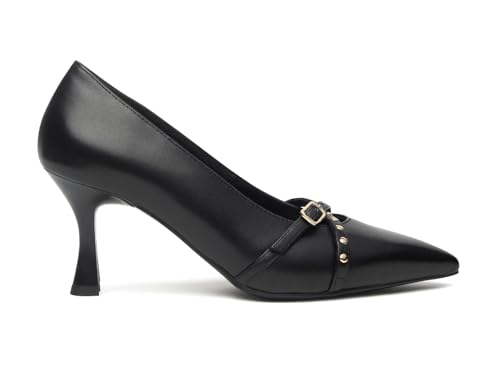 Escarpins Nero Giardini I514480DE en cuir noir pour femme