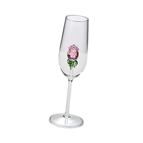 Bothyi Copo de Rosa Exclusivo Copo para Bebida Martini Copo para Presentes de Inauguração Taças de C