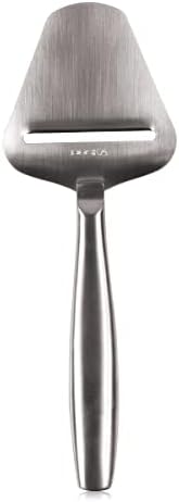 BOSKA Stainless Steel Cheese Slicer - Copenhagen For All Types of Cheese - Multi-Functional Cheese Slicer - Handheld Slicer - Silver Non-Stick - Dishwasher Safe - For Kitchen Cooking