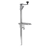 Comercial Abrelatas, Tarea Pesada Abrelatas de Mesa con Mango, Hierro Fundido Acero Inoxidable Abrelatas Industriales - Abrelatas de Cocina para Latas Hasta 11 Pulgadas de Alto