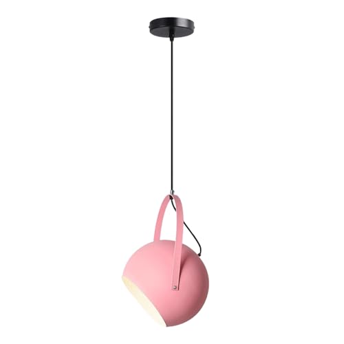 ZGDHWCR Plafonnier encastré à une tête, suspension en métal au design original, lustre de style industriel nordique, luminaires de plafond pour restaurant,...