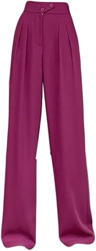 Women's Wide Leg Set Pants High Waist Straight Legs Street Style Spring/Summer