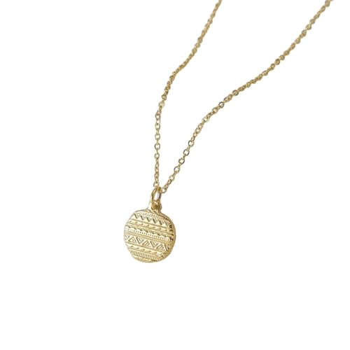 Collier ras de cou vintage en acier inoxydable doré, l'éclat durable des bijoux de créateur