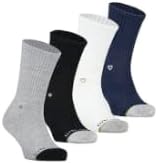 Crossfly Mens Socks Original 12" Crew Socks, Comfort and Breathability, Ribbed Arch Support, Ideal for Golf, Hiking, Sports
