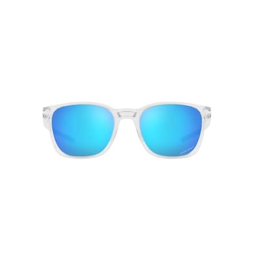 Óculos de Sol Oakley Ojector 0OO9018 901802 Tam 55 / Transparente - Lentes Prizm Sapphire