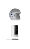Limited Edition Official NFL Game Day Cam Cover, Dallas Cowboys with Ring Indoor Cam, White