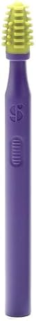 Special Supplies Sensory Mouth Brushes and Oral Stimulation Tools for Kids and Adults, Wake Up Mouth for Desensitization, Soft, Flexible, Textured Silicone (Olive)