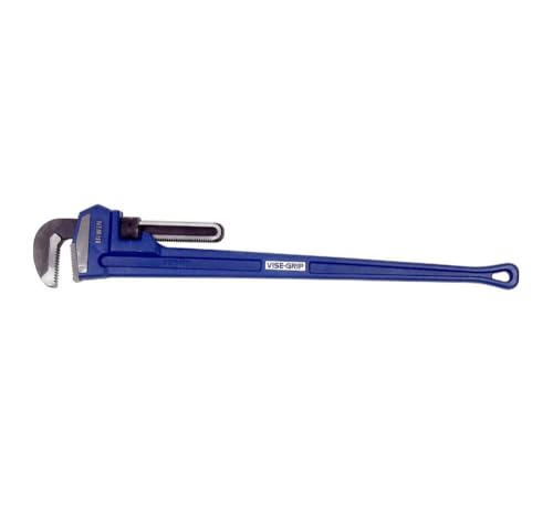 IRWIN Tools VISE-GRIP Pipe Wrench Cast Iron 6-Inch Jaw 48-Inch Length (274108) Blue