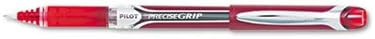 Precise Grip Roller Ball Stick Pen, Red Ink, 1mm, 1Each