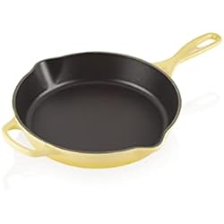 Amazon Sartenes Le Creuset Le Creuset Sartén skillet alta de hierro fundido, 26 cm, 2 litros, Soleil, 20187264030422