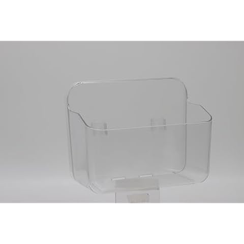 FEPTUASE Acrylic Shower Shelves, Clear Wall Mount Organizer, No Drilling Bathroom Shelves, Self Adhesive Shower Caddy for Bathroom ＆ Kitchen Storage - SC-CAB-14 Cover