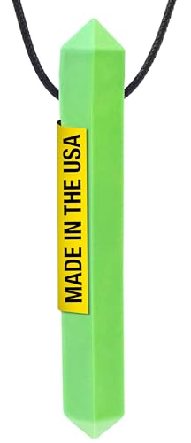 ARK's Krypto-Bite XT Chewable Gem Necklace Chew Jewelry (Extra Tough, Green) by ARK Therapeutic