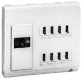 Mirai Industry MPH8-38K High Performance Residential Distribution Board, Single Phase, Three Wire Type (Main Core Neutral Line Phase Missing Protection with 3POC Electrical Leakage Disruptor)