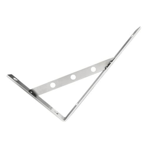 iplusmile Soporte para Estantería de Pared Acero Inoxidable Soporte Resistente para Balda Multifuncional Hogar Oficina Cocina