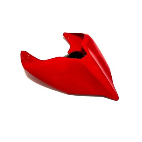 Capot de selle moto rouge en carénage haute finition pour Panigale V4