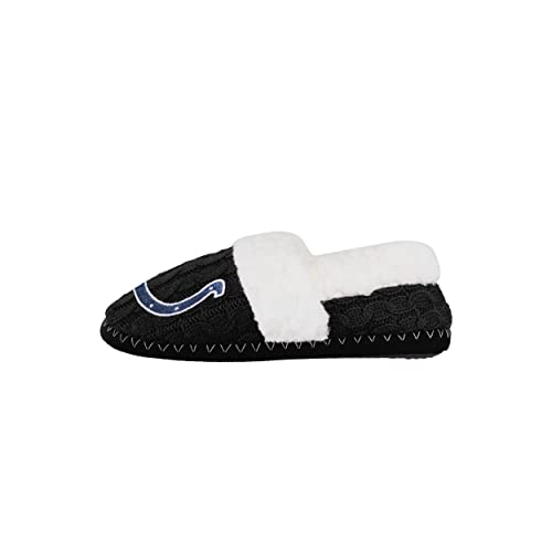 Image of FOCO Womens NFL Team Color Moccasin Slippers | Casual Slippers