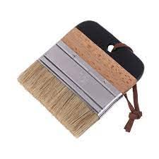 Like it Wide Flat Chalk and Wax Paint Brushes Bristle Stencil Brushes for Wood Furniture Home Decor, Flat Brush