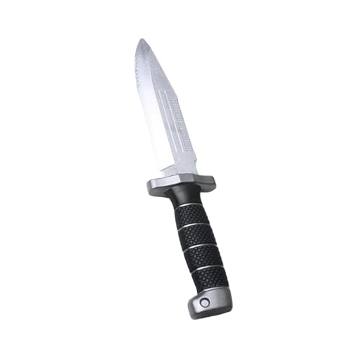 XMHBG 1 PCS Foam Swords Martial Arts Weapons,Fake Knife Blunt Dagger Prop Realistic Dagger Knife for Martial Art Training Costume Party Props(12\")