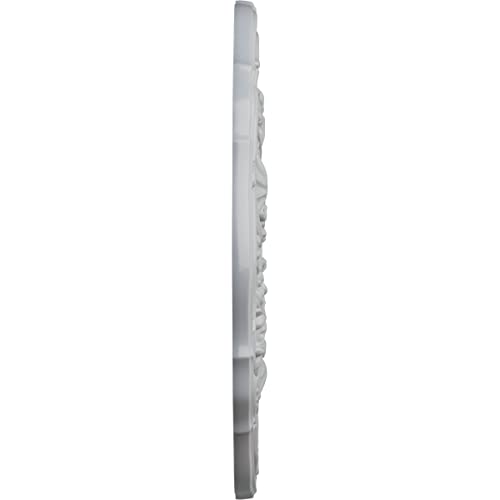 Image of Ekena Millwork CM22CNFRF 22 OD x 1 1 /2 P Cornelia Ceiling Medallion (fits Canopies up to 4 inch), Frost