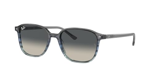 Ray-Ban 0RB219313817151 Leonard Striped Gray Gradient Blue Grey Gradient Lens