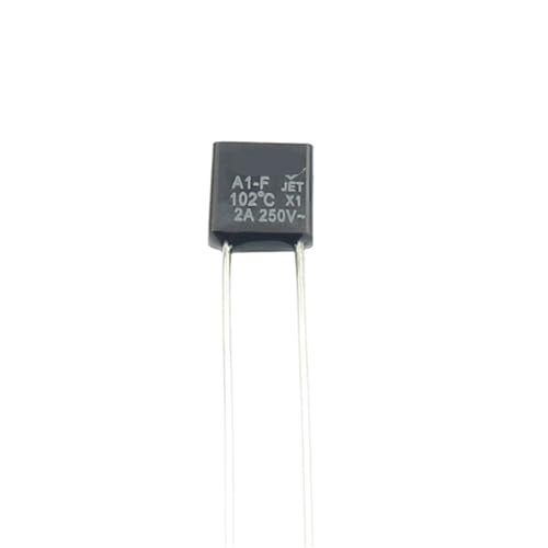 Interrupteur de contrôle thermique 102°C 2A 250V carré pack de 10