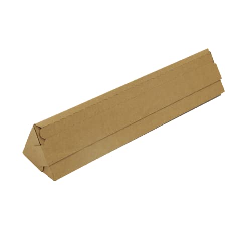 x 50 Cardboard Triangular Postal Tubes A3 Size 330 x 46 x 80mm