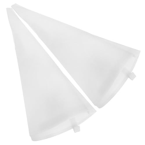 Artibetter de Mangas Pasteleras Reutilizables de Algodón, Bolsas para Decorar Pasteles en Color 2 Piezas Portátiles para Repostería Casera