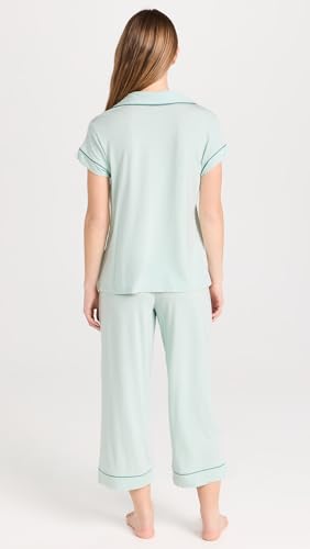 Image of Eberjey Gisele Short Sleeve and Cropped Pant PJ Set