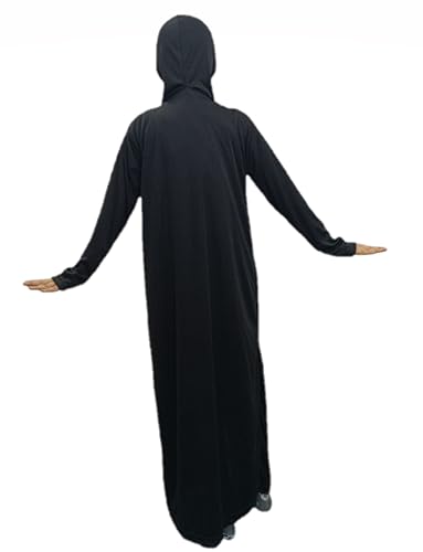 Prayer Dress for Muslim Girl-sleeved Prayer Dress &Hijab One-piece prayer dress with hijab muslim girls jilbab Abaya.3