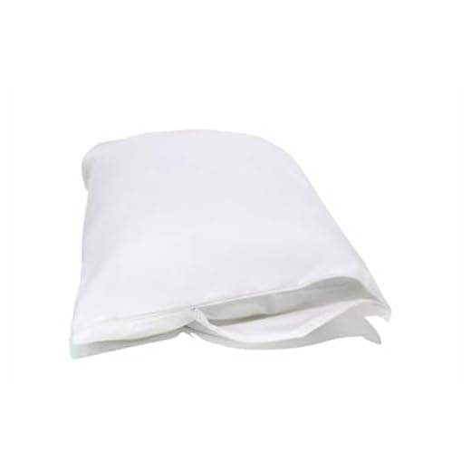 Allersoft Sänglöss, dammkvalster och allergikontroll kuddskydd av 100 % bomull, 60 x 80 cm
