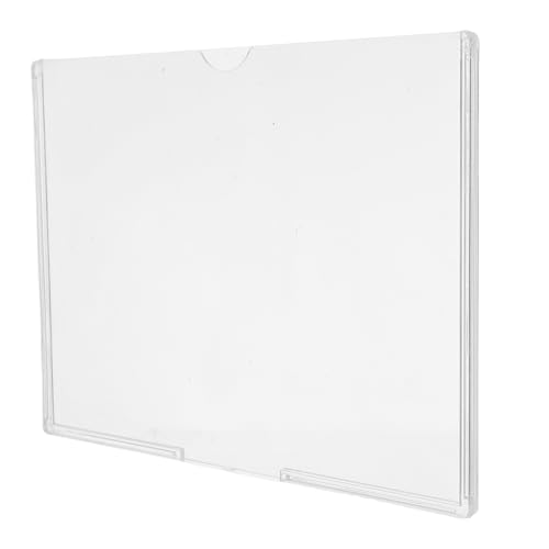 NIYANGLE Protector Rígido Transparente para Certificados de Nacimiento de Ñiño 194 X 132 CM Funda Protectora Plástica Sellada contra Polvo y Humedad Portadocumentos Ligero para Viajes