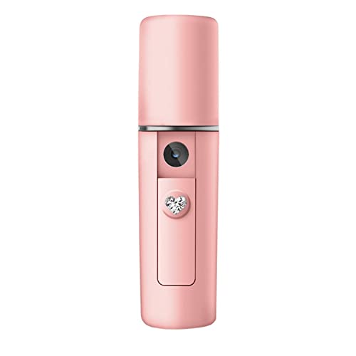 Rianpesn Niebla - humidificador Facial portátil - Extensiones pestañas atomización Vapor Facial Recargables por USB para hidratación Facial, Maquillaje Diario