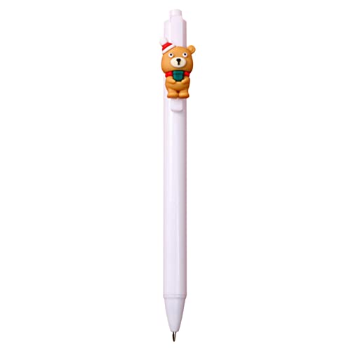 クリスマスかわいい漫画ボールペン格納式印刷ペン雪だるまクリスマスツリークリスマスパーティー学校オフィス 2 リットル171