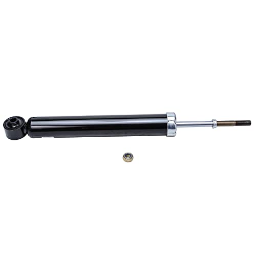 Image of Detroit Axle - Rear 2pc Shock Absorbers for 03-08 Infiniti FX35 FX45, 2 Shock Absorbers Assembly 2003 2004 2005 2006 2007 2008 Replacement