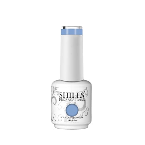 Image of SHILLS PROFESSIONAL Uv /Led Soak Off Glossy Finish Nail Polish Nail Art Nail Polish Color Shade 194, 15 Ml