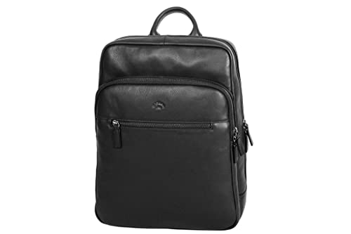 Sac à dos Katana en cuir de vachette grainé 89618 : maroquinerie homme femme