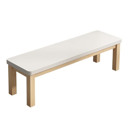 Banc porte-chaussures en bois massif fonctionnel pour le salon